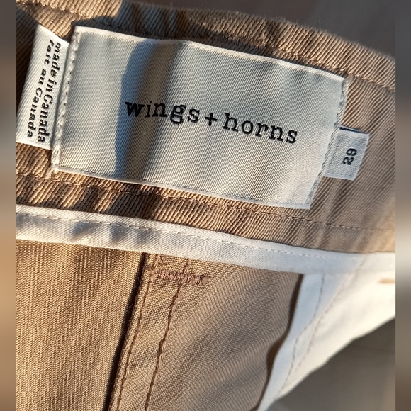 Wings+Horns Tokyo Khaki Chino Trousers. Almost New. - Picture 10 of 14